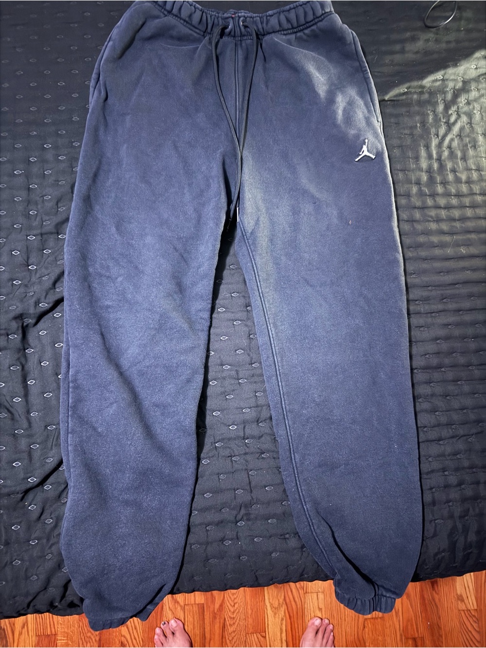 Jordan men's black Fleece Sweatpants